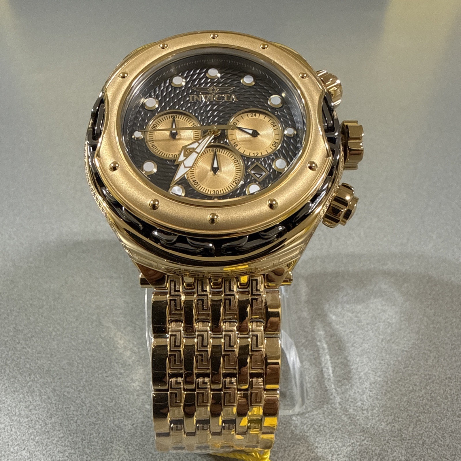 Invicta Bolt Colossus 51 mm, Titanium & Gold Tone, Quartz $699 msrp $409 online