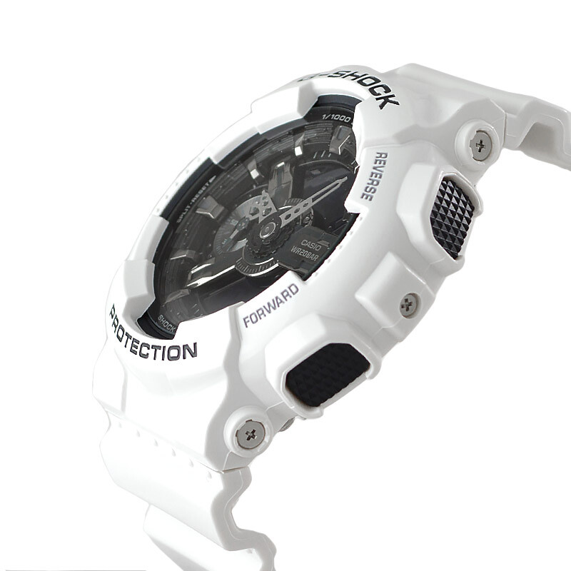 CASIO G-SHOCK GA-110GW-7AJF Big Case White Black Dial Watch GA-110GW-7A Men’s