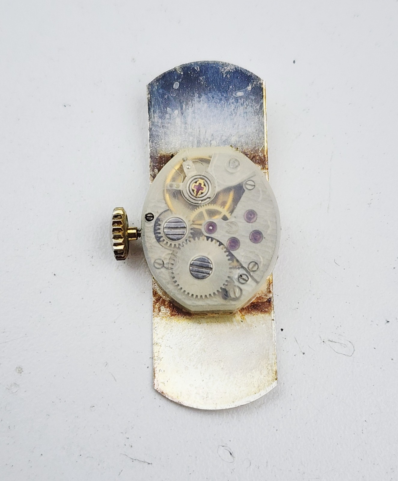 Ultra RARE,UNIQUE Women’s SWISS Vintage 925 STERLING SILVER Watch RETO DESIGN.