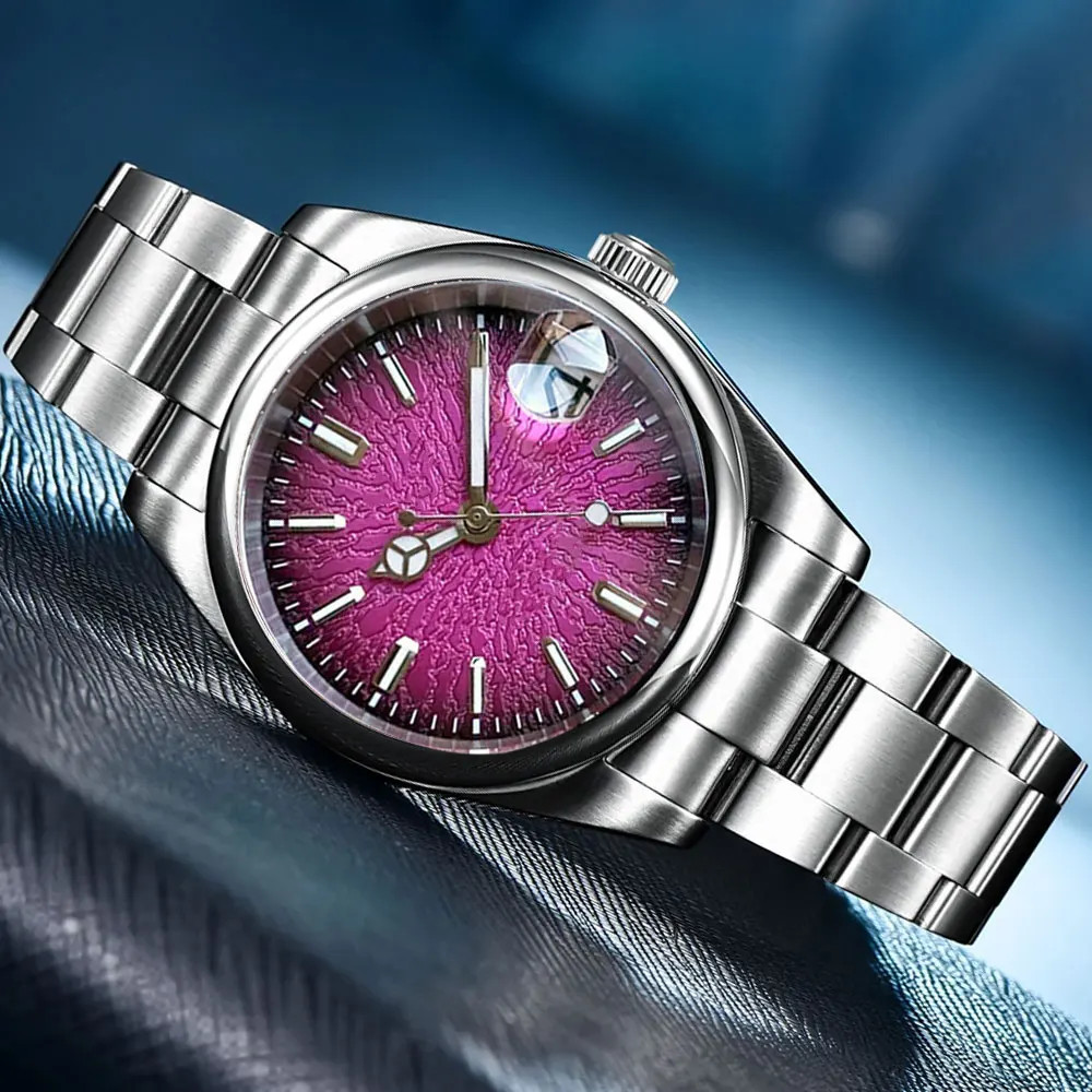 Tandorio Sapphire Glass Men’s Automatic Mechanical Diver Watch For Miyota 8215