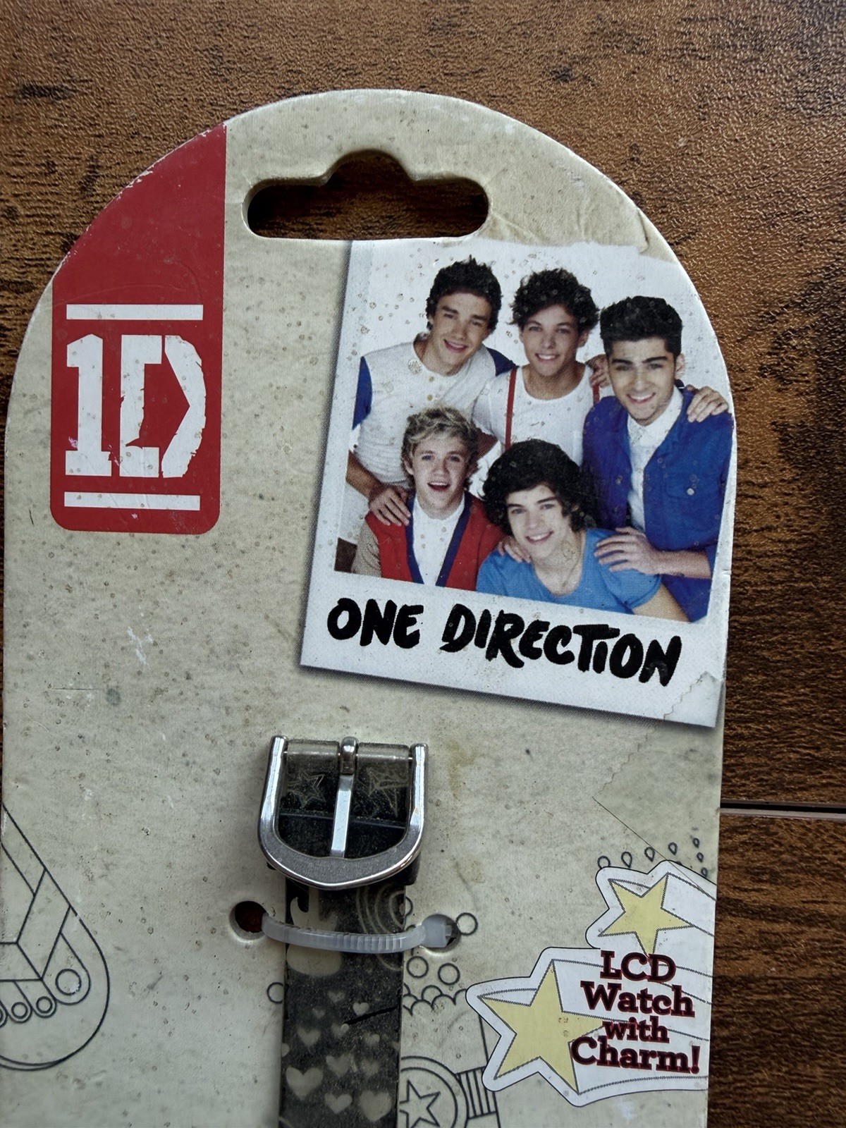 2013 One Direction Watch W/ Charm- I ❤️1D (Needs Battery)-NEW