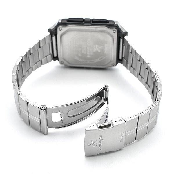 CASIO WAVE CEPTOR WV-59RD-1AJF Men’s Watch Super Illuminator Stainless Steel