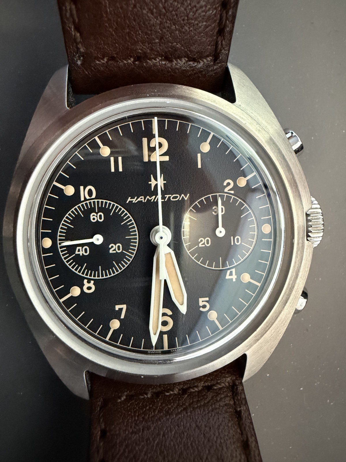 HAMILTON KHAKI AVIATION PILOT PIONEER CHRONOGRAPH H76409530 40mm Automatic