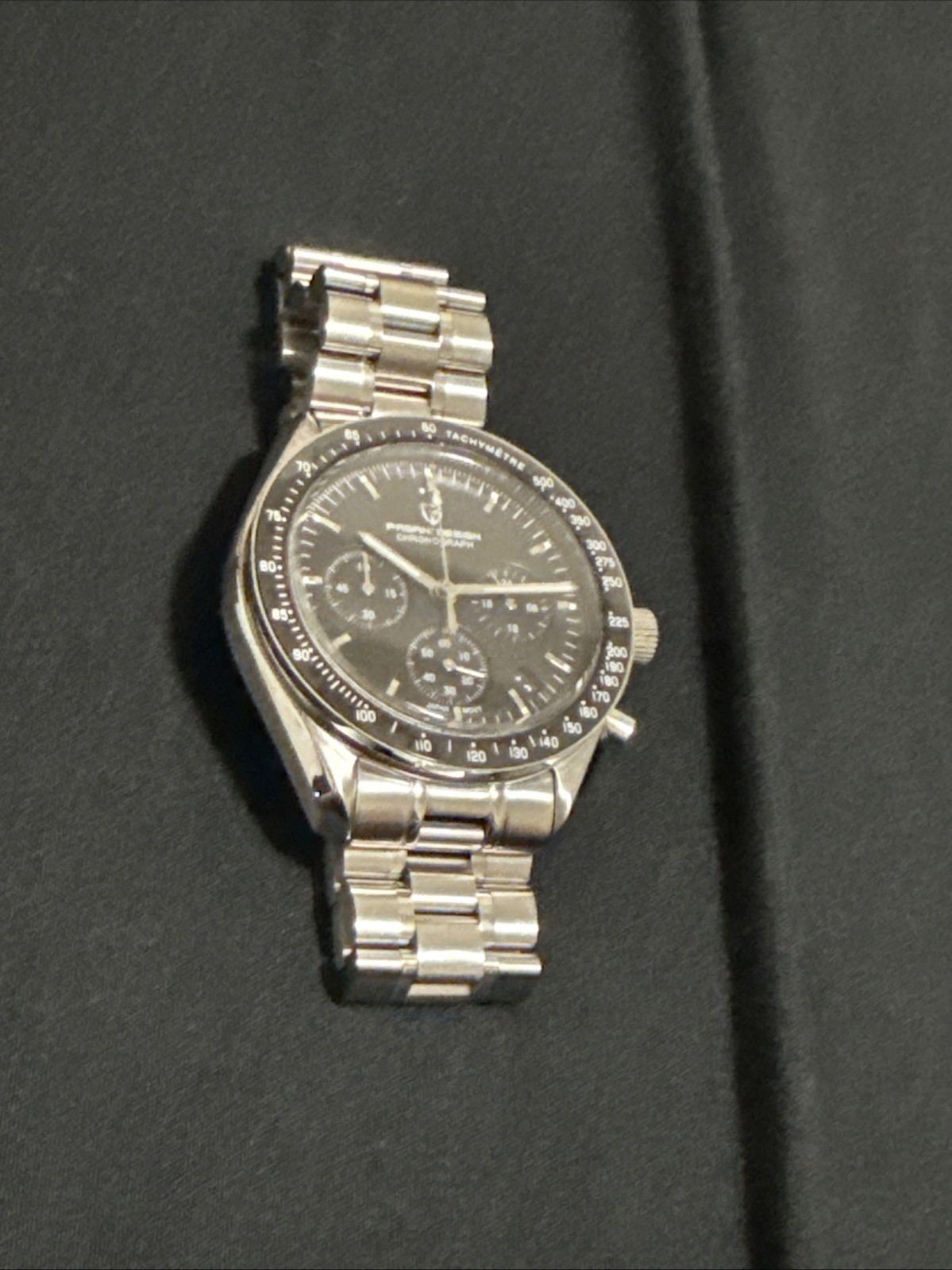 USA 🇺🇸 Luxury VK63 Chronograph Moon Watch AR Sapphire Crystal Stainless Steel