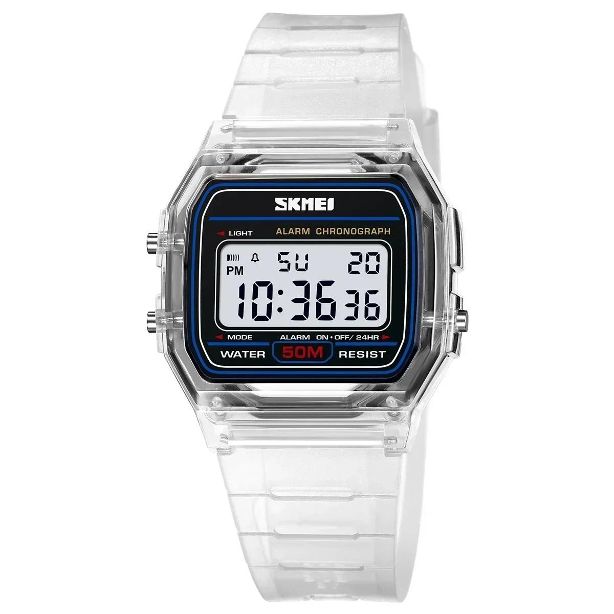 SKMEI Digital Sports Watch Waterproof LED Alarm Chronograph Unisex Wrist Watch