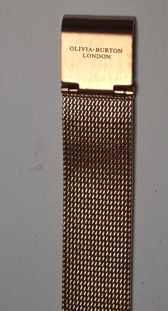 Open Box OOAK Olivia Burton 38MM Enchanted Garden Copper Lady’s Watch w/New Batt