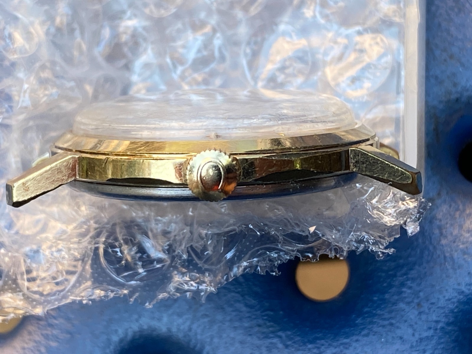 Vintage Caravelle “Polerouter” Manual Wind Gold Plated 11DO 7 Jewels Serviced