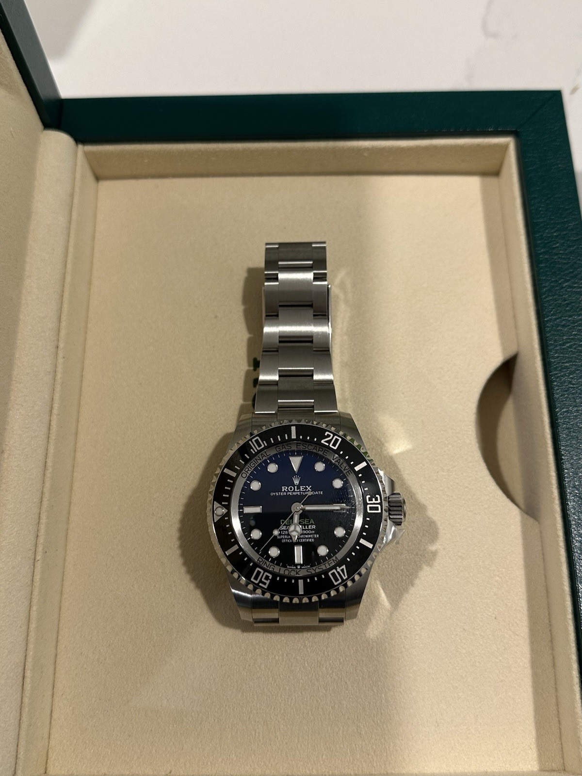 Rolex Sea-Dweller Deepsea James Cameron 136660 SS Oyster D-Blue Dial Auto 44mm