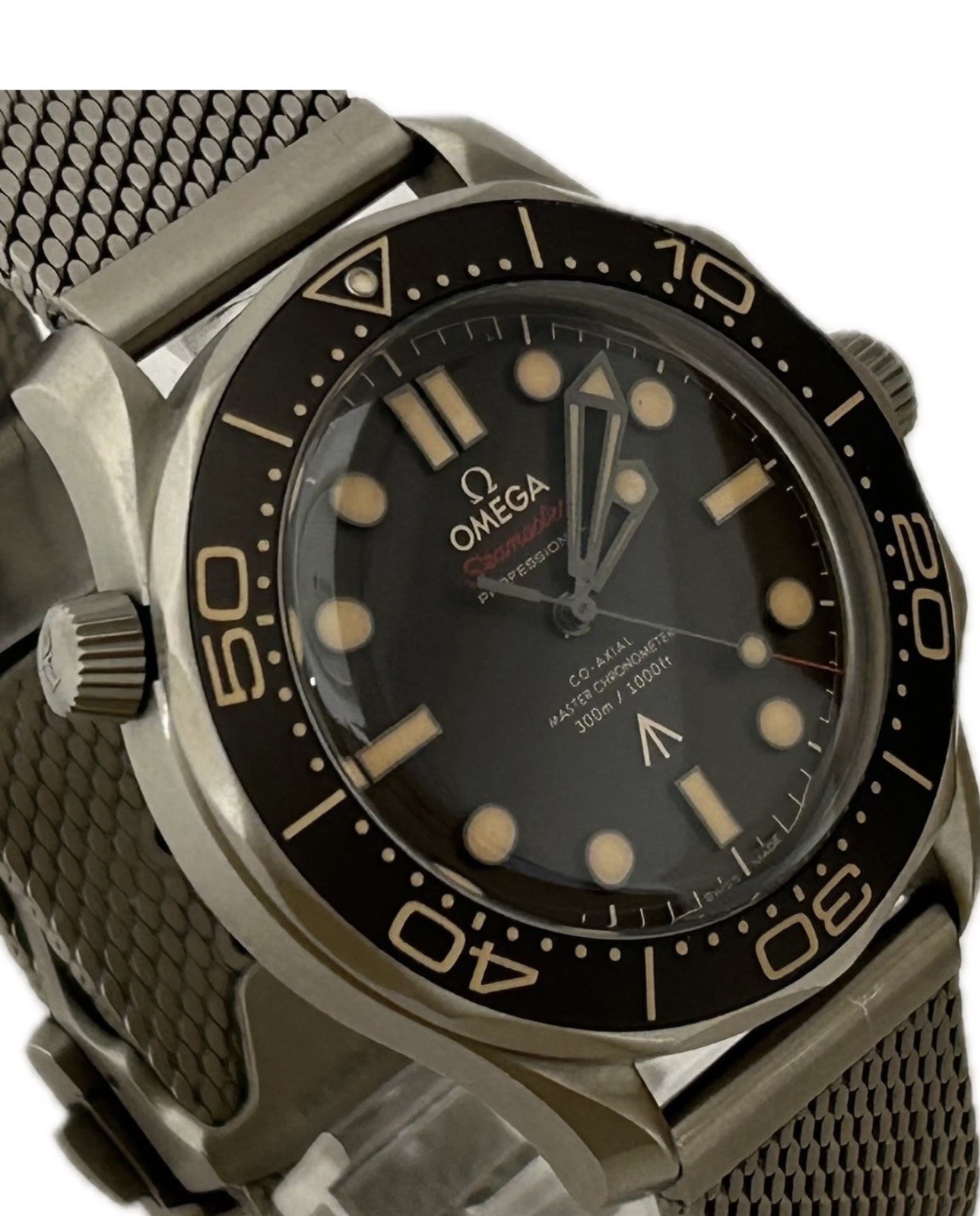 Omega Seamaster Diver 300M 007 Co-Axial 210.90.42.20.01.001 Mens Excellent A5567