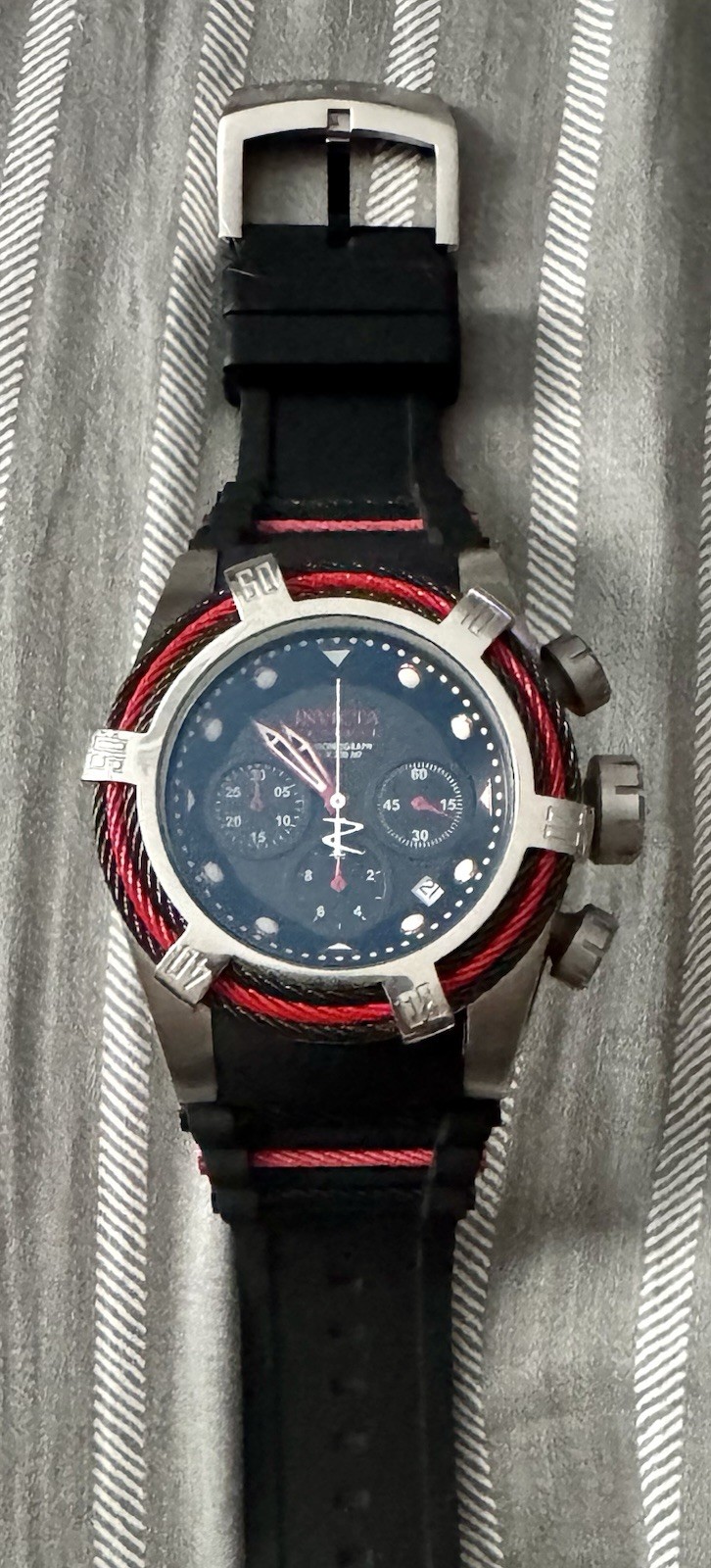 Invicta Reserve Bolt Zeus Chronograph Strap Watch