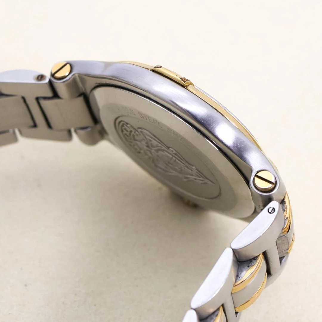Gucci 9040M Black Stainless Steel Quartz 36mm Mens Watch