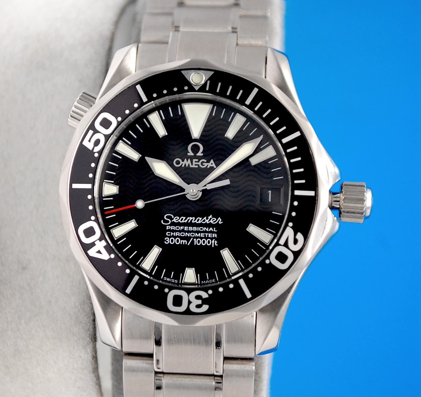 Mens Omega Seamaster Peter Blake Chronometer watch – 36MM – Black Dial 2252.50