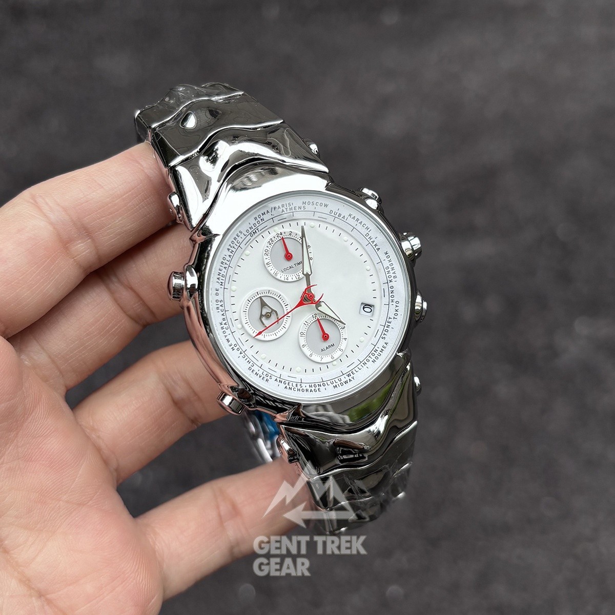 Judge Y2K Watch Men’s Watch Quartz Chronograph Futuristic Design