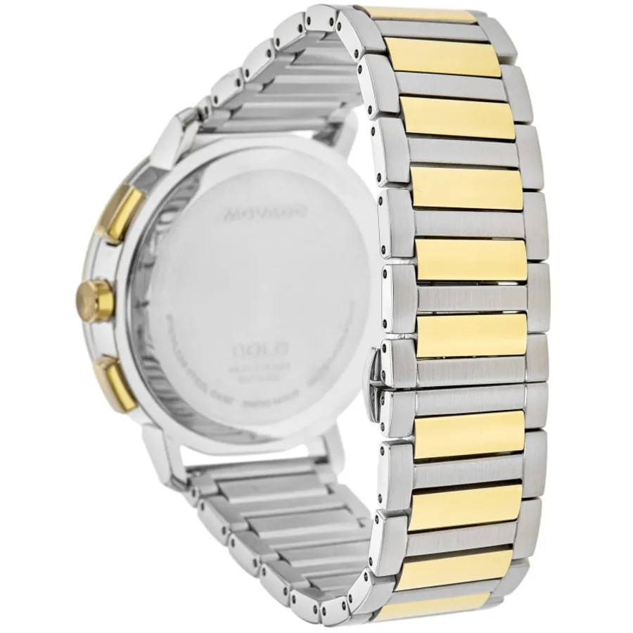 New Movado Bold Evolution Quartz Chronograph Silver Dial Men’s Watch 3601100