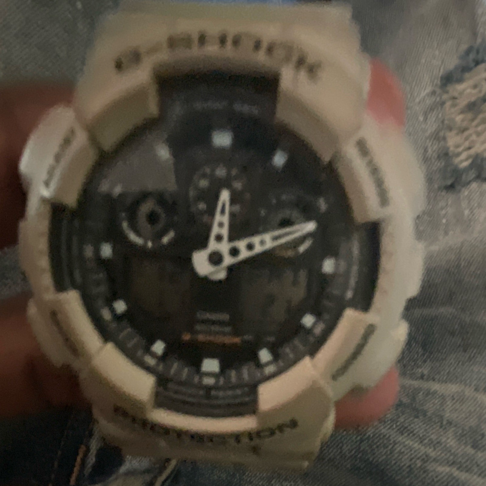 G-SHOCK Analog-Digital Quartz Sport Watch, 200m, White Resin, 55mm