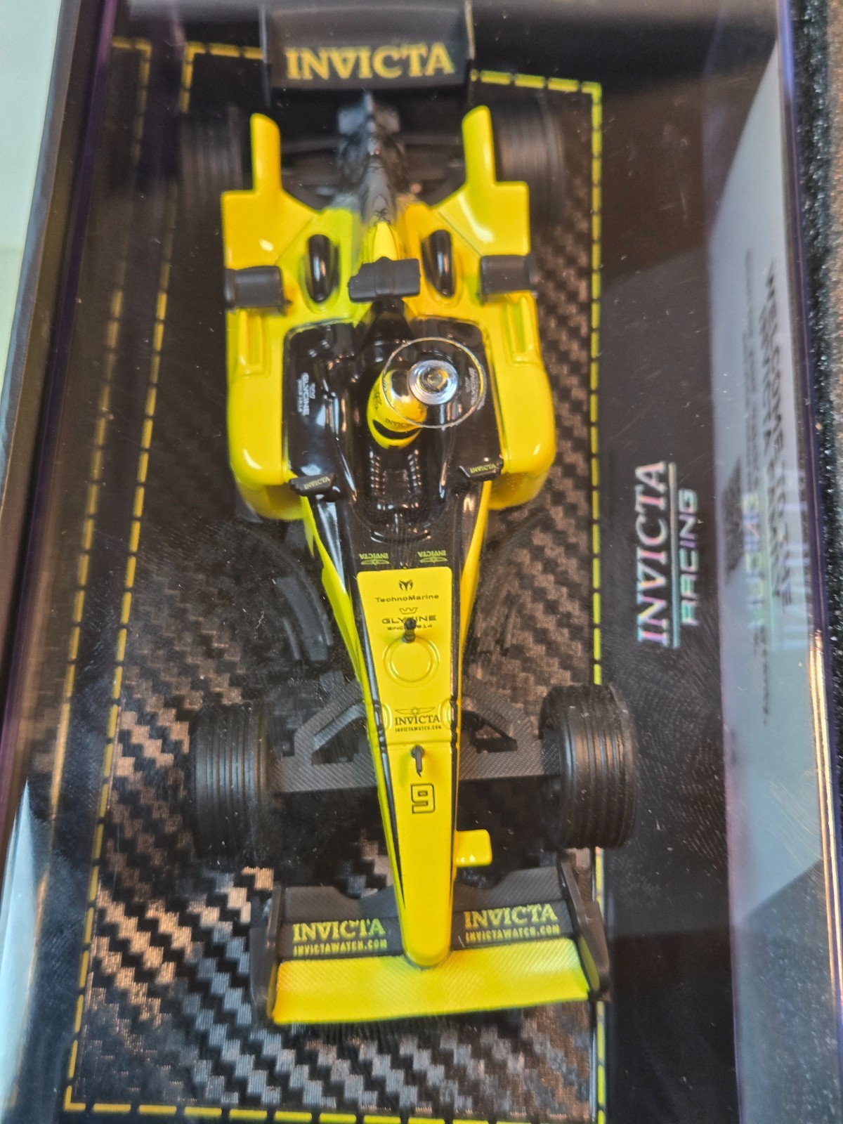 Invicta Special Edition Replica Racing Car w/ Invicta 44mm Watch (47736) Bundle
