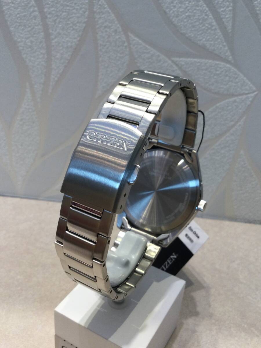 New CITIZEN AS1080 65A Men’s Solar Radio White Watch