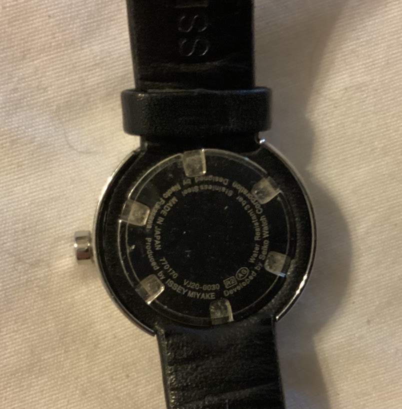 Issey Miyake Twelve Womens Watch SILAP006 NAOTO FUKASAWA DESIGN Needs Battery