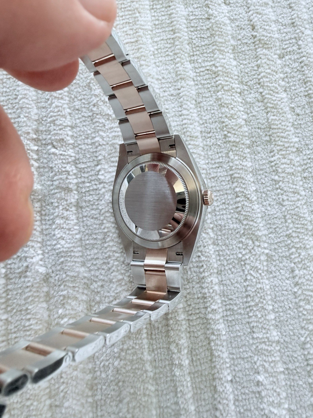 2025 Rolex Datejust Wimbledon 126331 41MM Rose Gold Two-Tone Oyster Box Papers