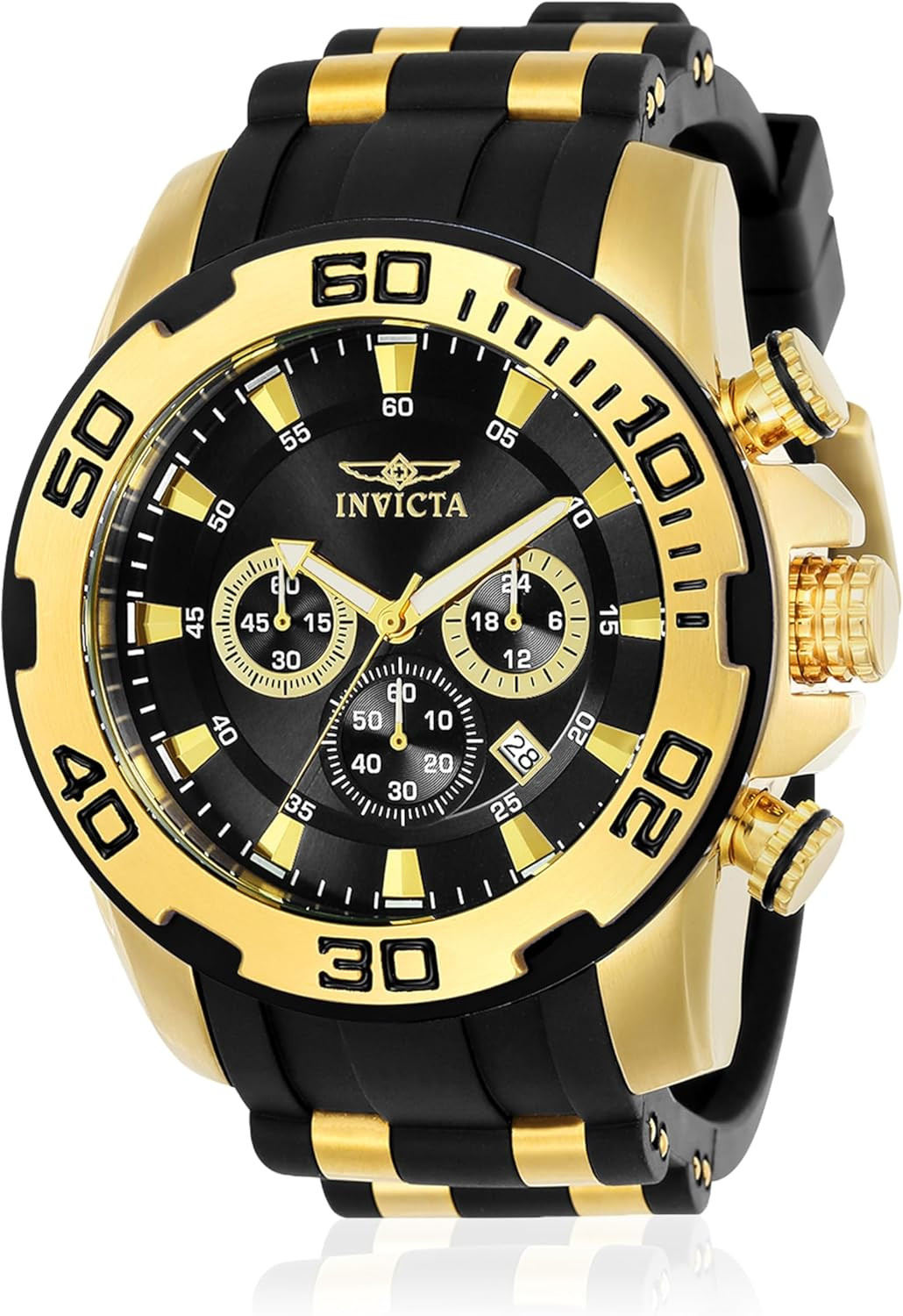 Men’S 22340 22341 22343 22344 22346 Pro Diver Analog Display Quartz Black Watch