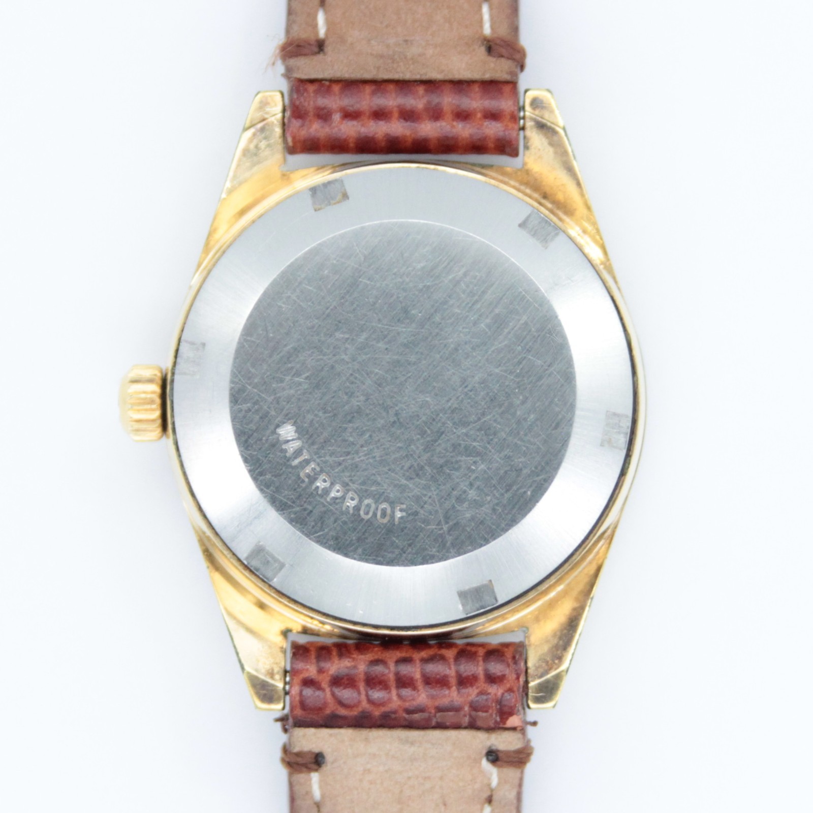 OMEGA Geneve TURLER Double Name 565.012 Gold 24mm Automatic Women’s JAPAN A503