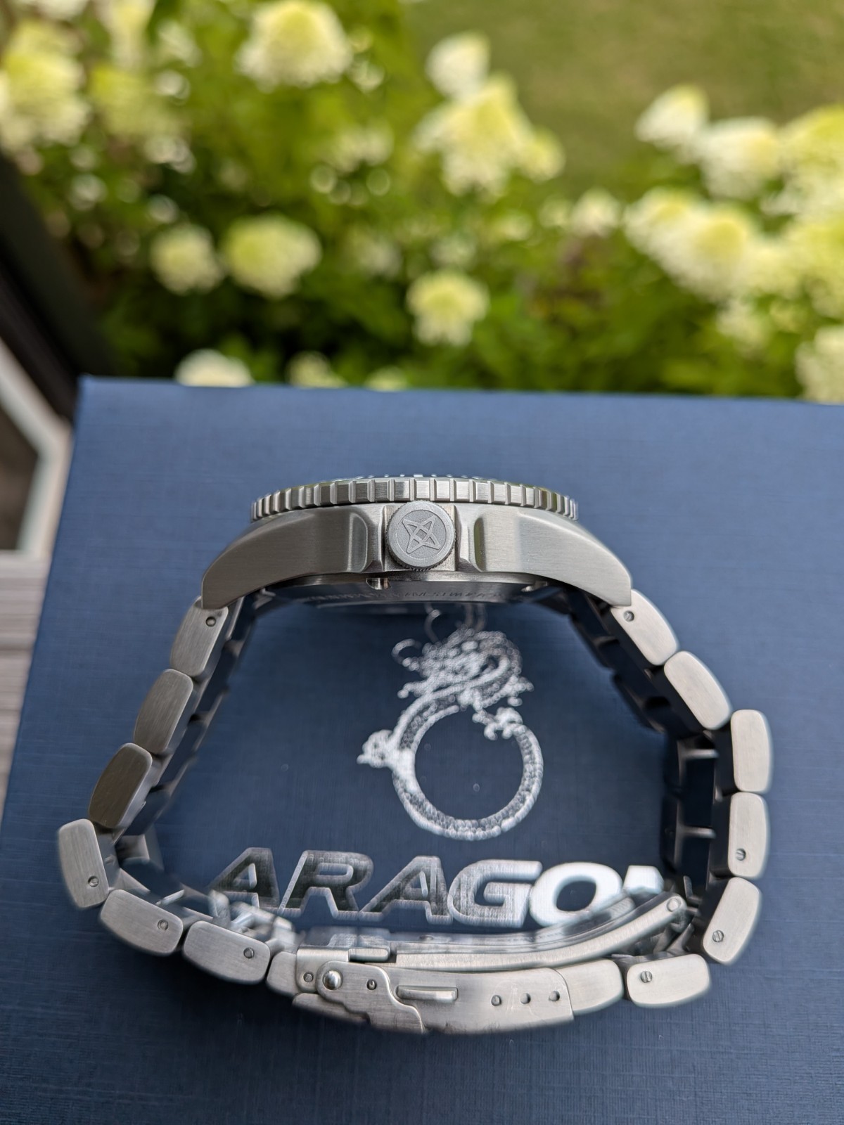 Aragon Divemaster Tungsten Automatic NH36 Men’s Watch