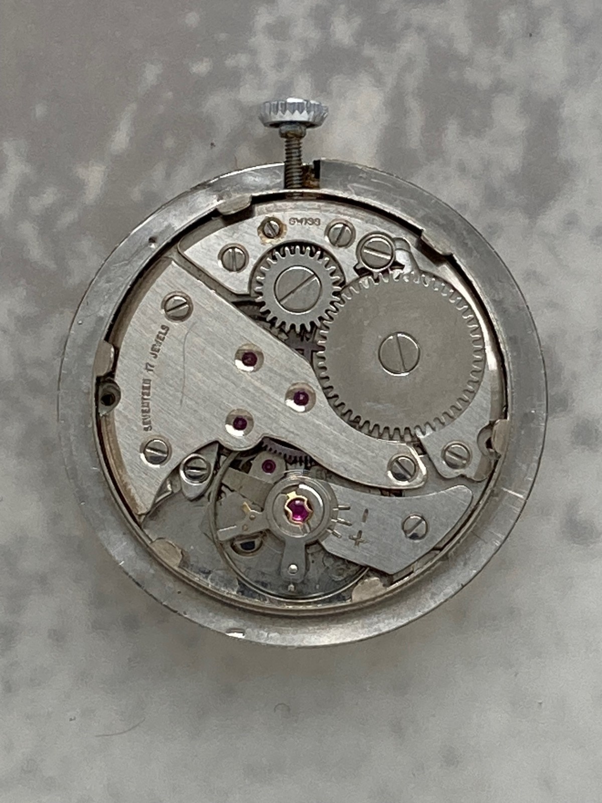 An Excellent Vintage Avia Ref. 6850 17 Jewels Incabloc Tonneau-shape Watch