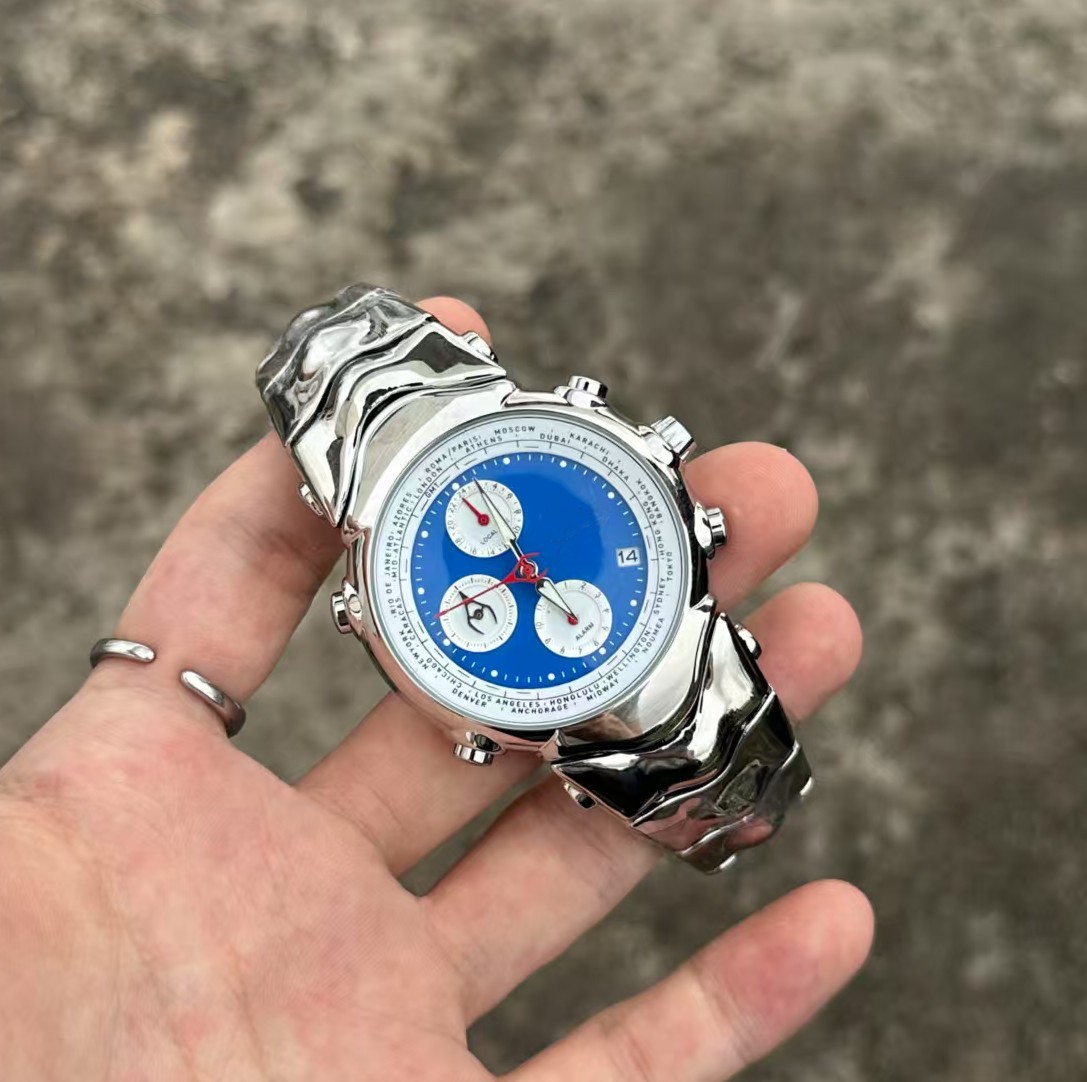 Judge Y2K Watch Men’s Watch Quartz Chronograph Futuristic Design