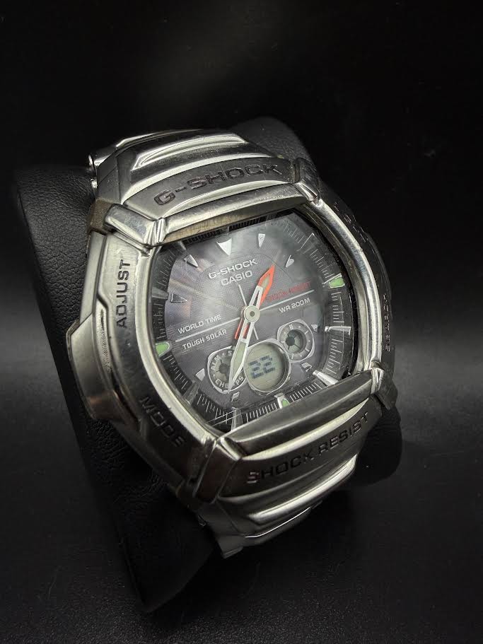 Casio G-Shock GW-1401D SOLAR Wave Ceptor mens digital & analog Watch ✅WORKING ✅