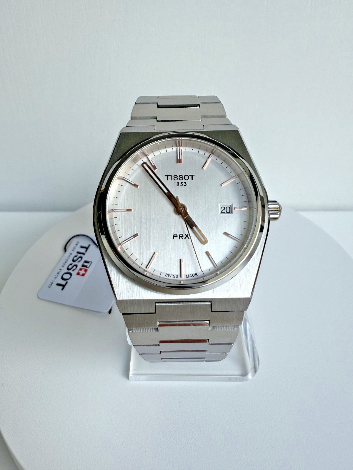 Tissot PRX Silver Men’s Watch – T137.410.11.031.00 40mm.