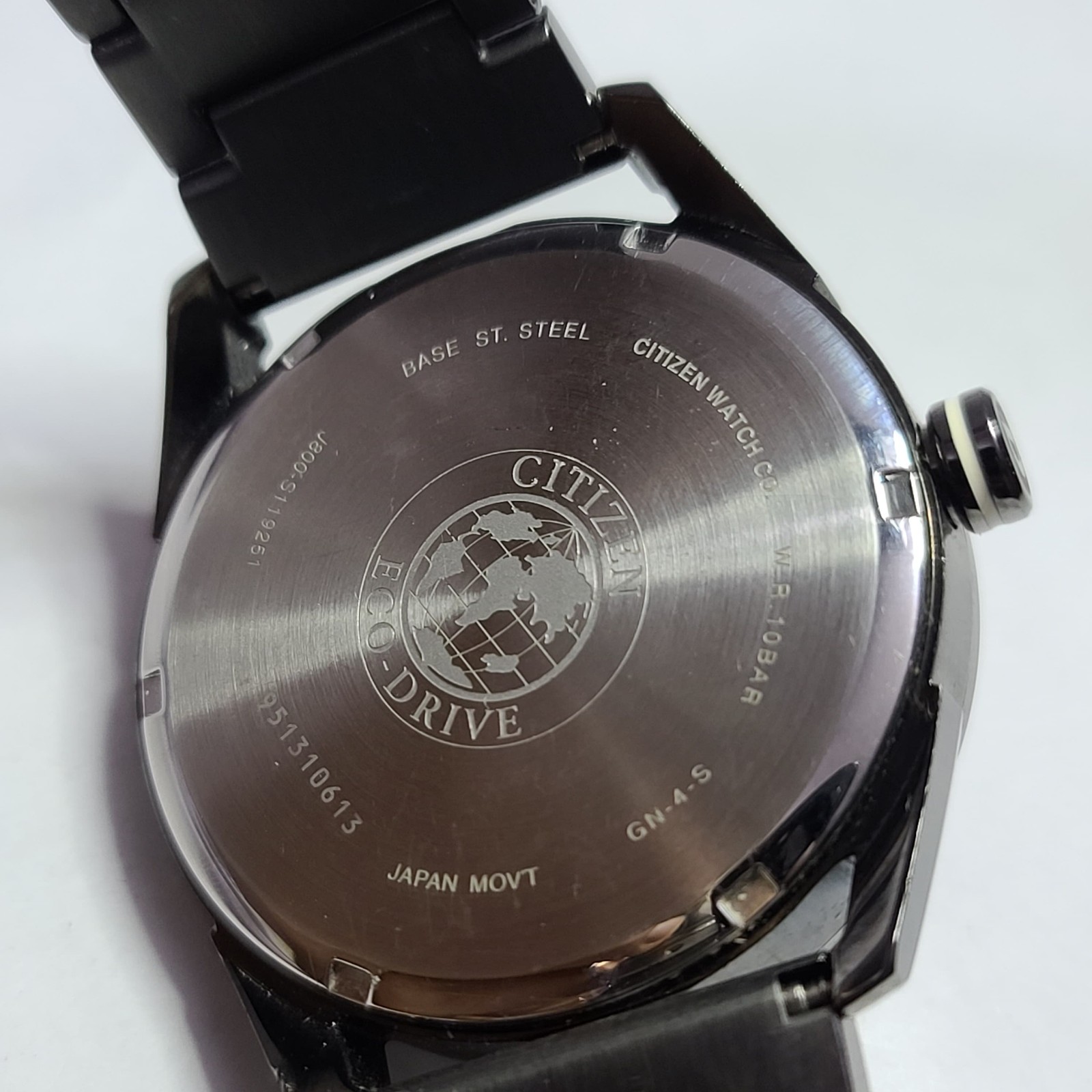 J800-S119251 CITIZEN ECO-DRIVE GRAY DIAL QUARTZ WATCH FOR MEN C5-74