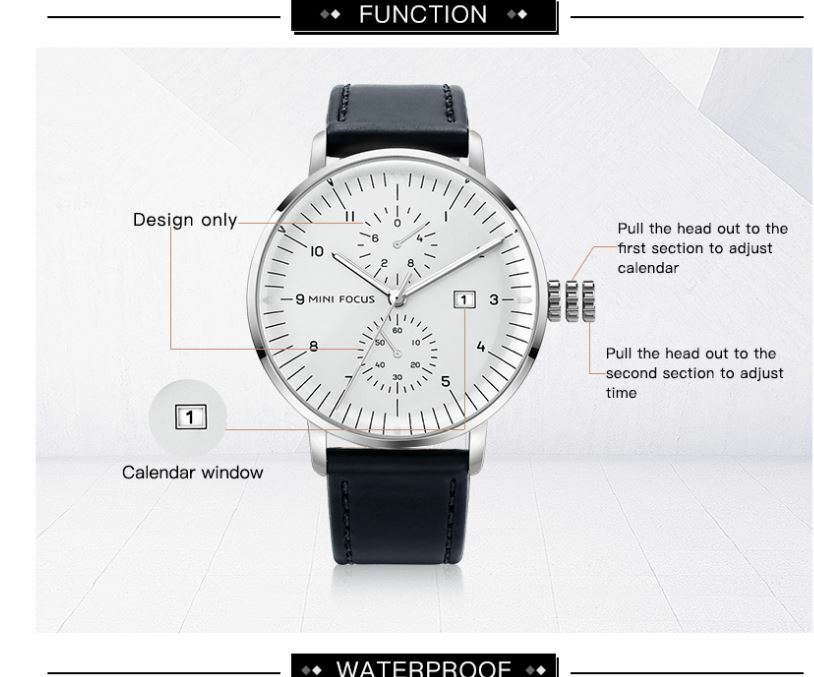 Mini Focus Casual Dress Watch