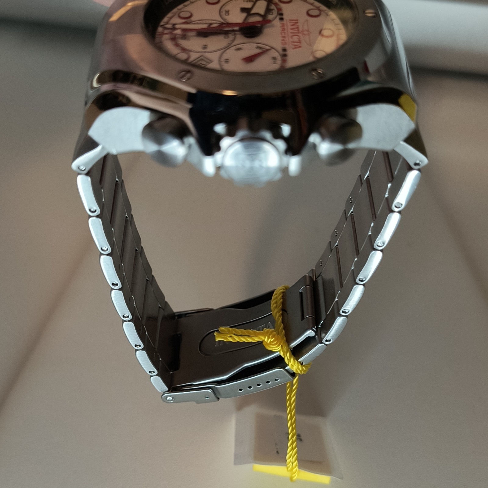 Invicta Racing Redline Quartz 100m Chronograph 48mm SS Bracelet Model # 47746