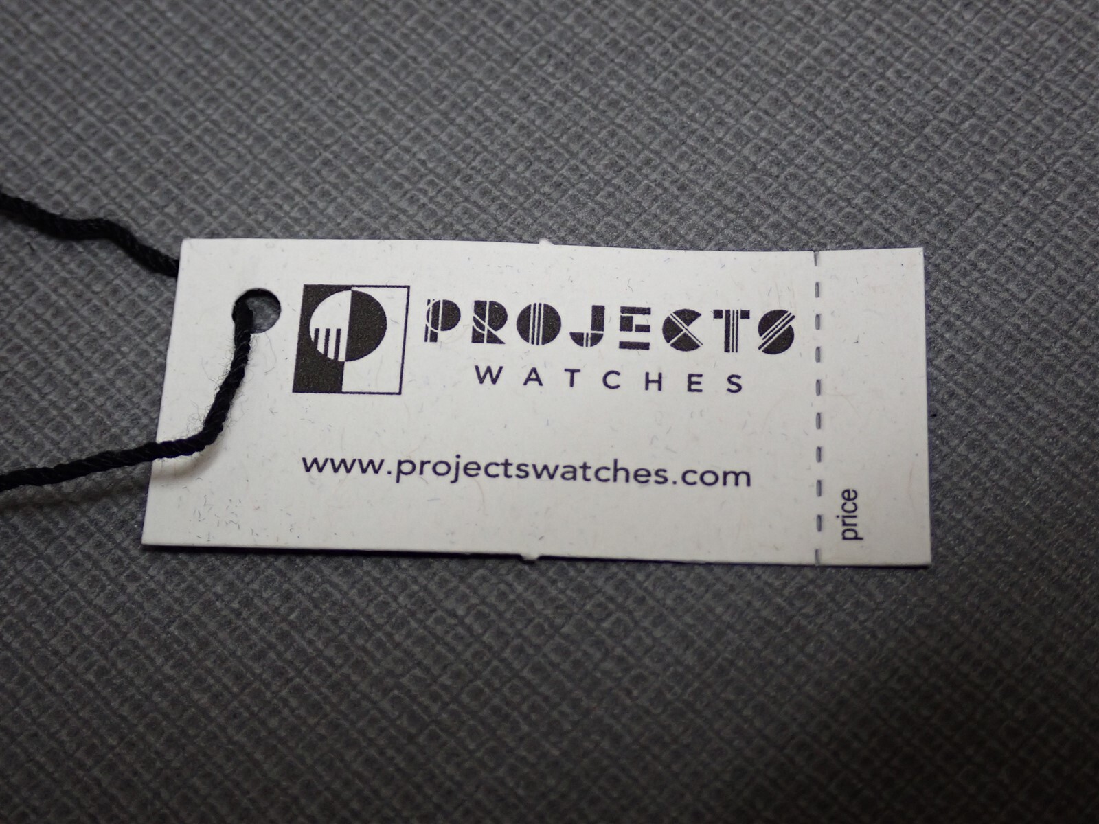 NEW Projects Watches PJT-7503 No Time Wasted 40mm Black Leather Band Watch