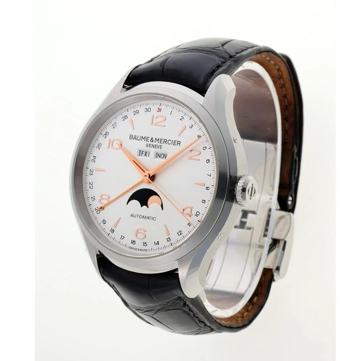 BAUME & MERCIER Clifton Complete Calendar Automatic M0A10213 Used watch