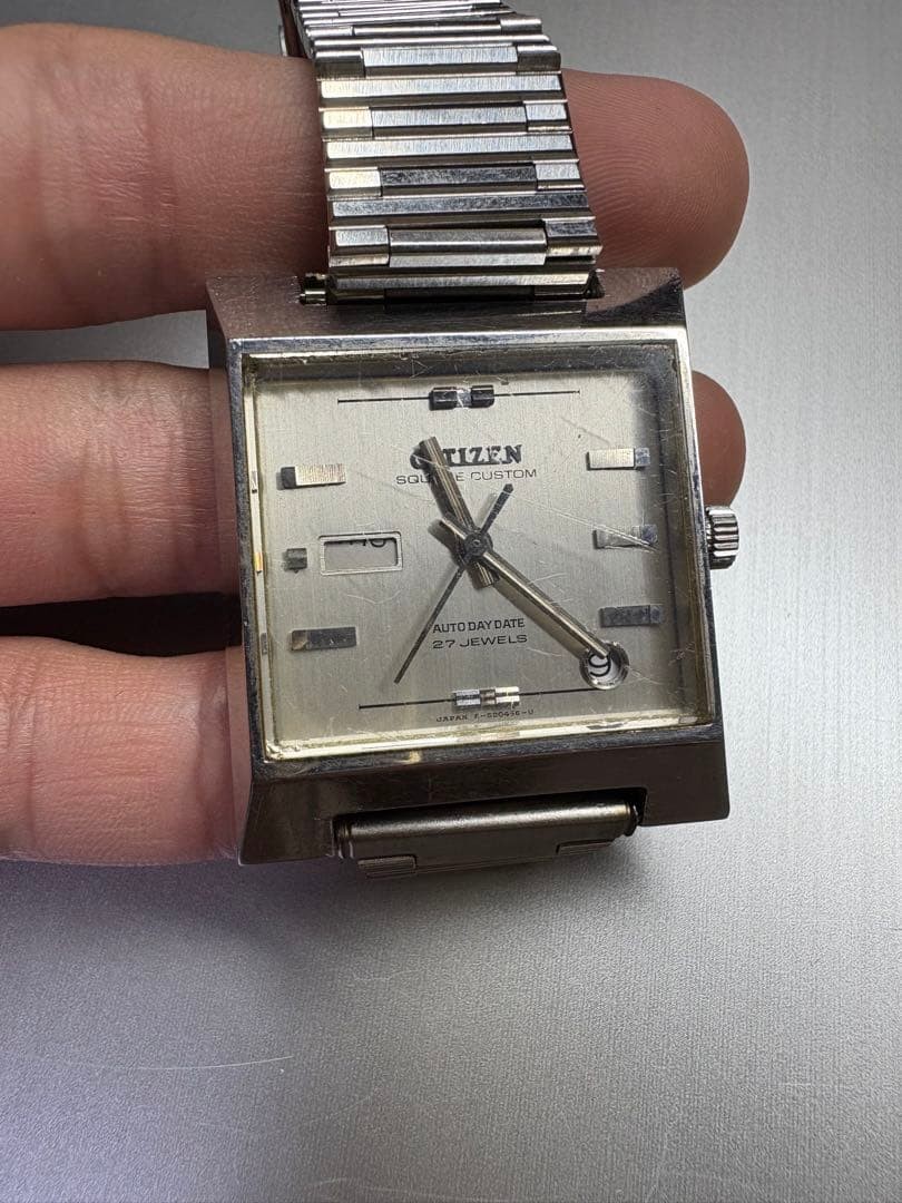 CITIZEN SQUARE CUSTOM 4-520050Y Automatic Watch