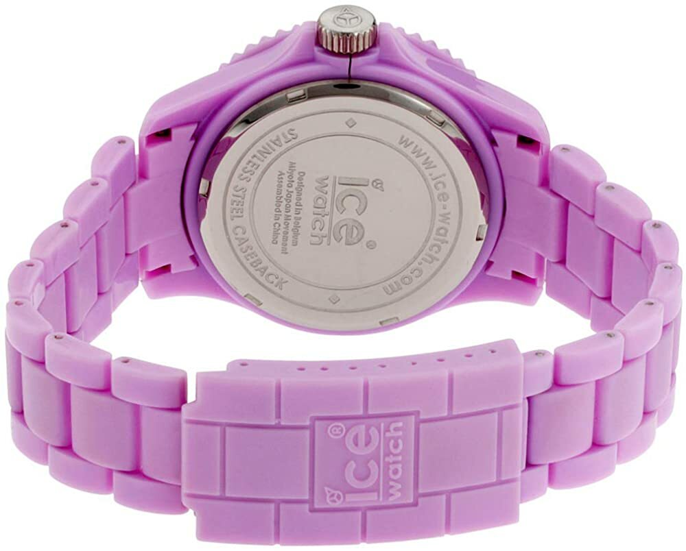Ice Watch Classic Light Purple Plastic Resin Quartz Watch