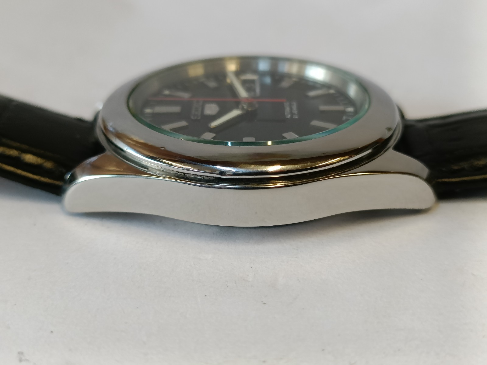 VINTAGE SEIKO 5 21J AUTOMATIC BLACK DIAL 7S26-03X0 JAPAN MEN’S WORKING CONDITION