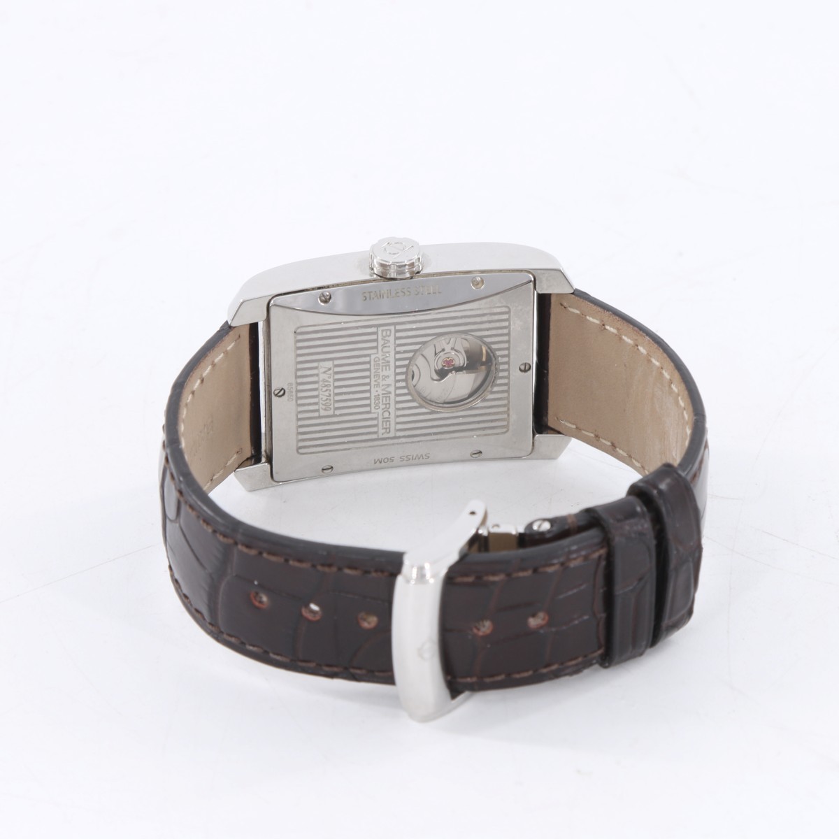 BAUME & MERCIER M0A8822 Hampton Automatic Date White Dial Watch (FPP010978)