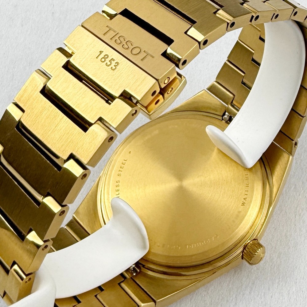 Tissot PRX 40mm Men’s Quartz Champagne Dial Stainless Watch T137.410.33.021.00