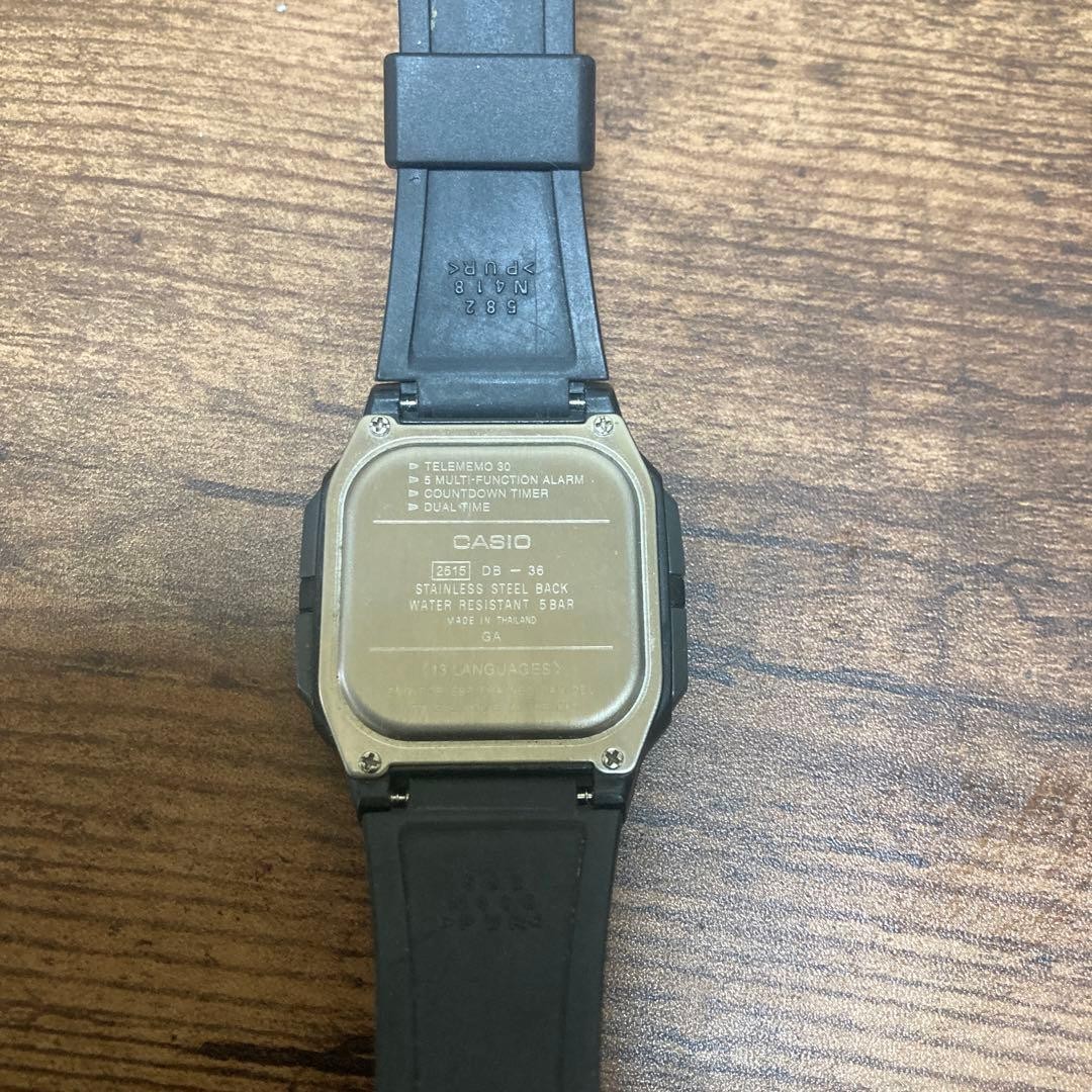 Casio CASIO DATABANK DB-36 watch