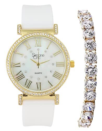 Big Face Ladies Rubber Colorful Watch Touch of Female Celebrity -ST10800T Tennis