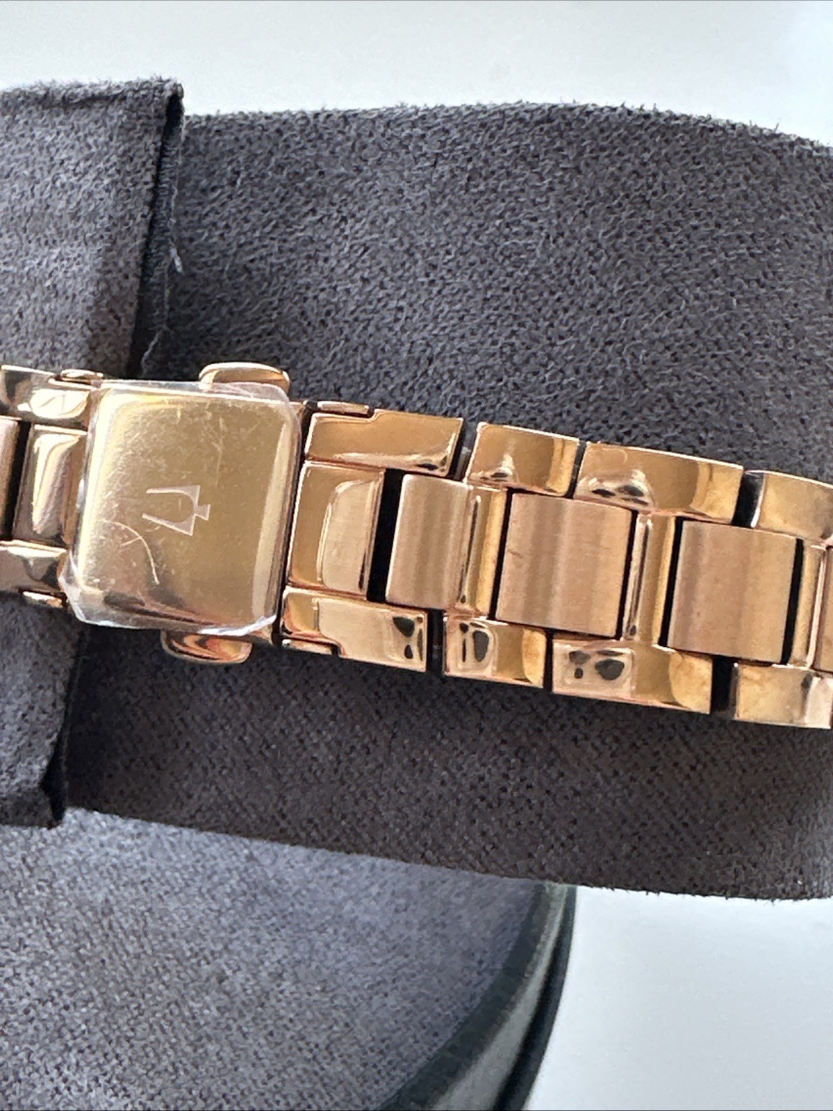 Bulova Sutton Women’s Quartz Diamond Accent Rose Gold Watch 28mm 97P151