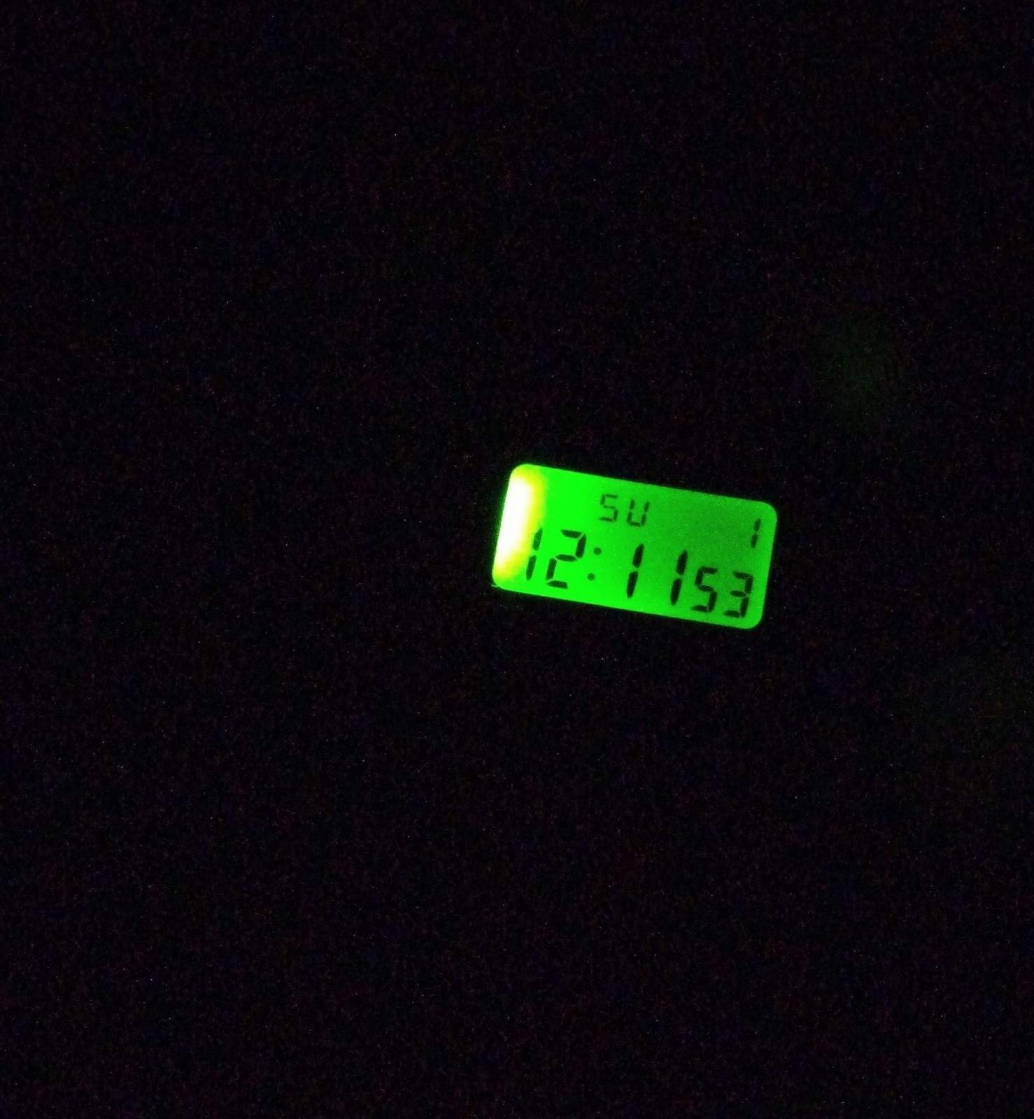Custom Casio F91W “Mirror Diffuser” Watch w/improved backlight visiblilty [MINT]