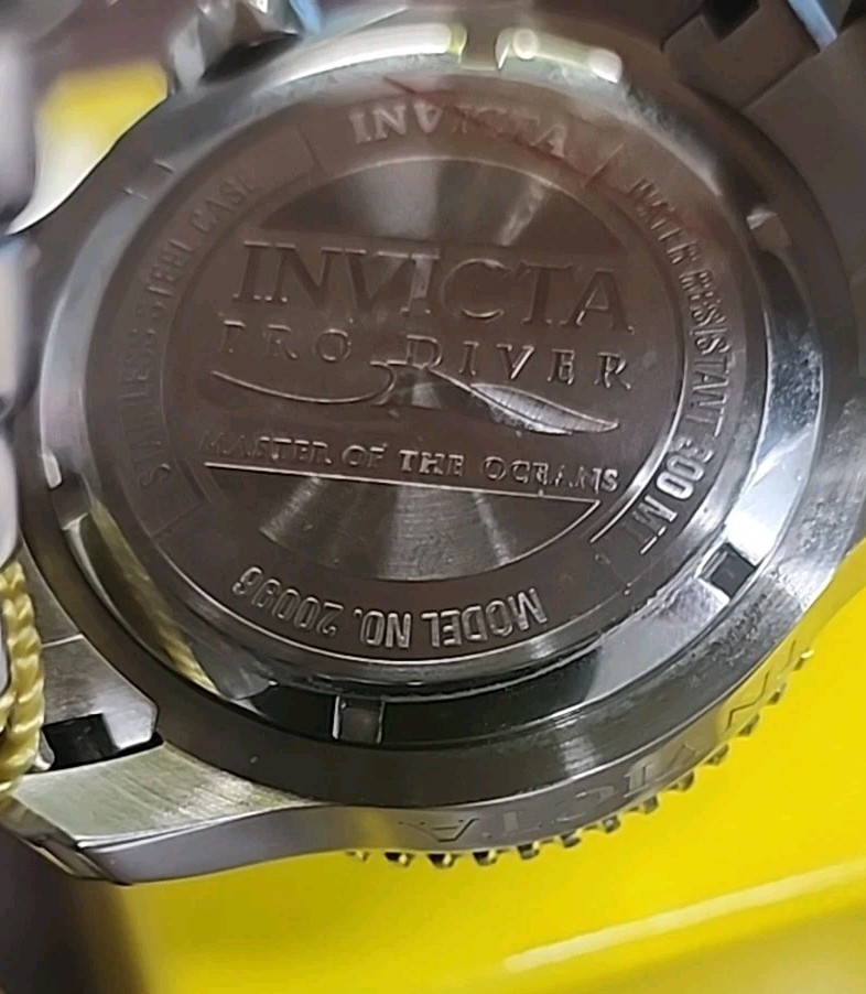 Invicta Watch 20096 PRO DIVER Master of the Ocean 48mm Quartz Mov SS