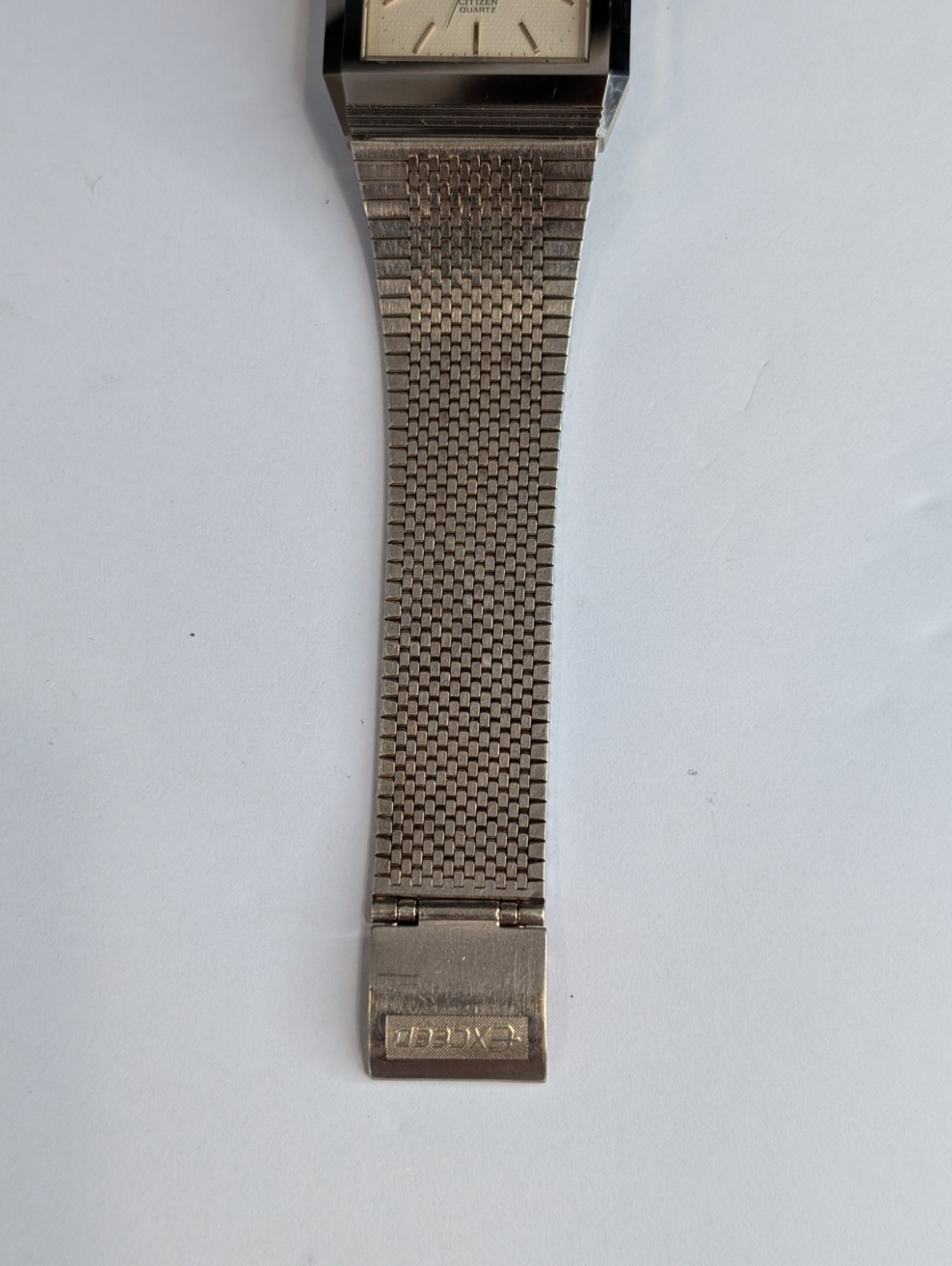Vintage Citizen Exceed Quartz 4-755725K Original Bracelet Running