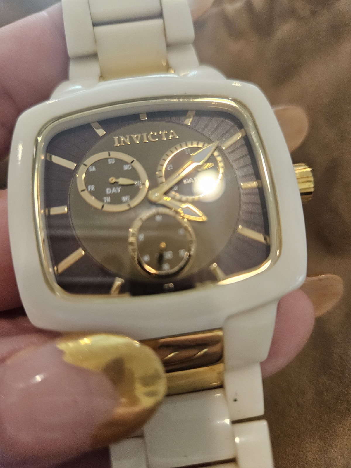 invicta ceramic killer adrenaline 5830 watch 30 meters water resistant new batt