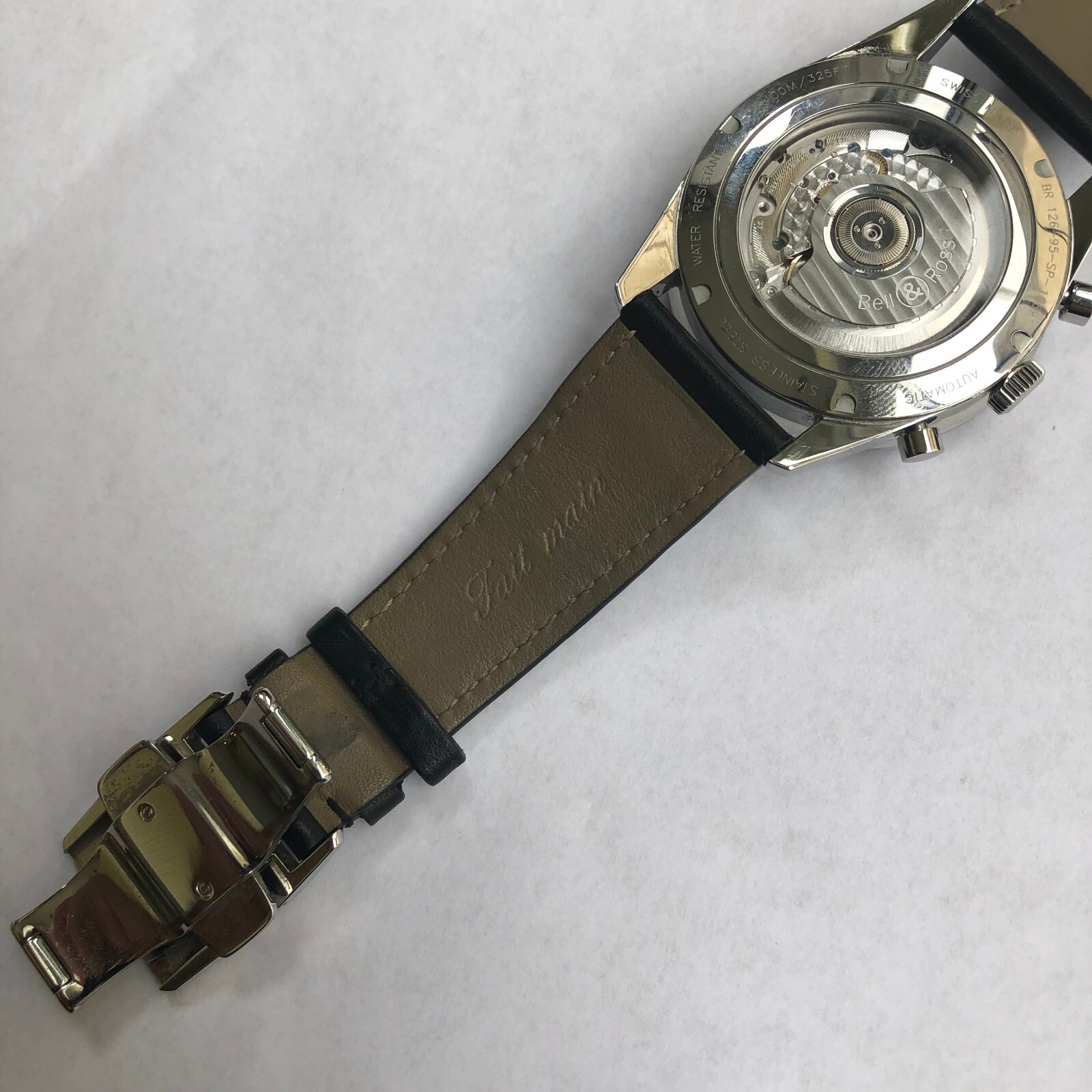 BELL &ROSS BR126-95-SP AUTOMATIC MOVEMENT 42 MM WRIST WATCH CHRONOGRAPH