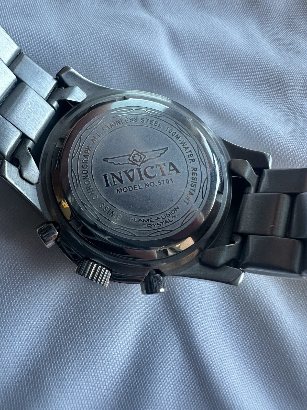 INVICTA Flame-Fusion Crystal Model 5701 Rare