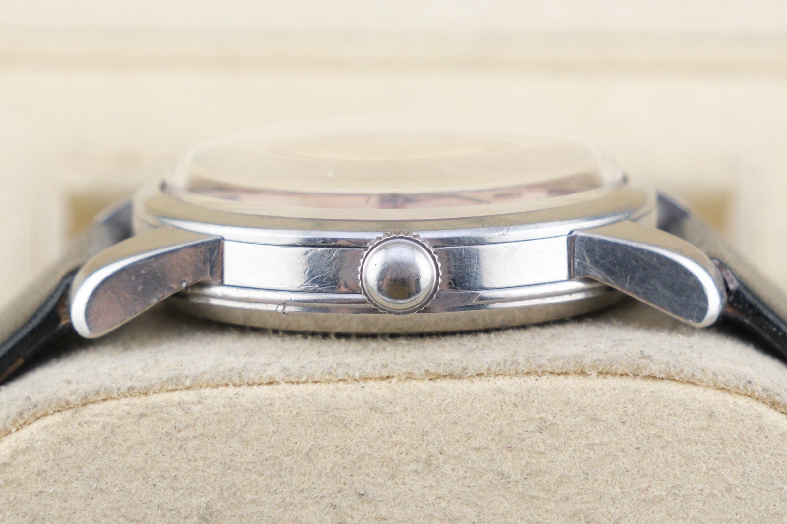 Vint Omega Seamaster Ref. 2846 2848 Cal. 500 34mm Watch Salmon Dial Thick Lugs!